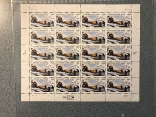 Us Postage Stamps.  Klondike Gold Rush.  Full Sheet.  Scott 3235.  Mnh