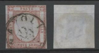 No: 68637 - Italy & States - An Old & Interesting Stamp -
