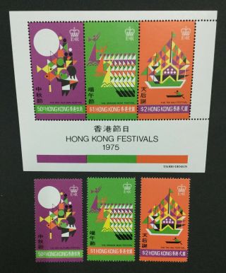 Momen: Hong Kong 1975 Og Nh £ Lot 2213