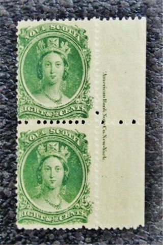 Nystamps Canada Nova Scotia Stamp 11 Og Nh $53
