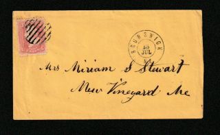 U.  S.  Postal Cover - Civil War Era - 1860 
