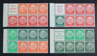 Ckstamps: Germany Stamps Scott 418b Lh Og,  418a 419c Nh Og,  420a Gum Bend