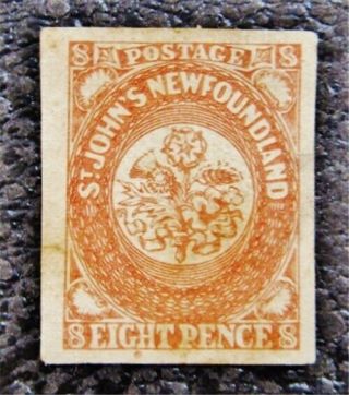 Nystamps Canada Newfoundland Stamp Early Forgery Rare