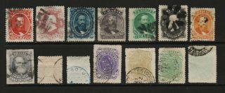 Brazil - 14 Old Stamps - Value Lot - See Scan