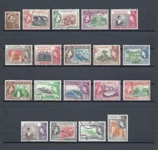 Dominica 1954 - 62 Sg 140/58 Cat £50