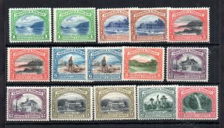 Trinidad & Tobago 1935 - 37 Mh Set & Varieties Views Ws14539