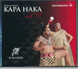 Zealand 2011 Kapa Haka Maori Presentation Pack W/ Set/s.  S.  /fdc