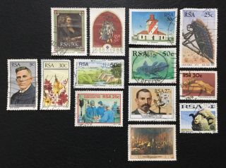 Assorted Republic Of South Africa (rsa) Stamps. ,  Never Hinged.