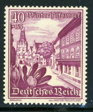 Germany Mnh Semi - Postal Selections: Scott B131 40pf,  35pf (1938) Cv$32,