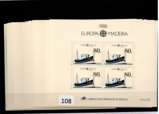 // 13x Portugal - Mnh - Europa Cept 1988 - Ships - Transportation