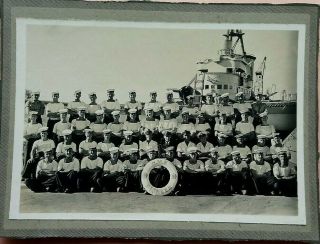 C.  1945 Japan Home Islands Cabinet Photo N.  C.  O.  S Royal Navy Ship H.  M.  S.  Pioneer