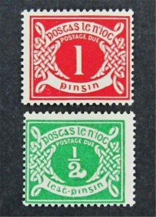 Nystamps British Ireland Stamp J1.  J2 Og H $45