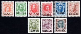Russian Levant 1913 Incomplete Set Of Stamps Kramar 89 - 96,  98 Mh Cv=42$