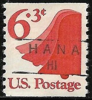 Precancel Hana Hi,  Hawaii Sc 1518a 6.  3 Cent Hinged