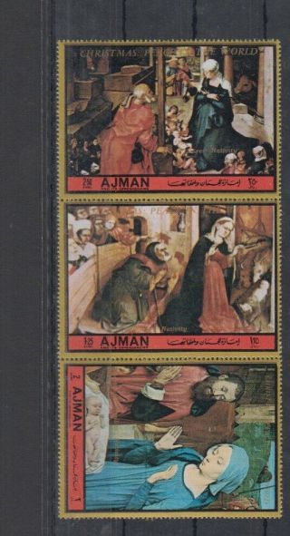 A303.  Ajman - Mnh - Art - Painting - Various Painters