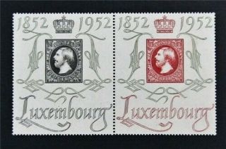 Nystamps Luxembourg Stamp 278 - 279 Og H $45