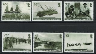 British Antarctic Territory Scott 471 - 476 Ships Fisher Men Mnh