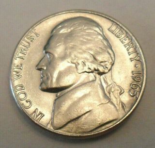 1965 P Jefferson Nickel