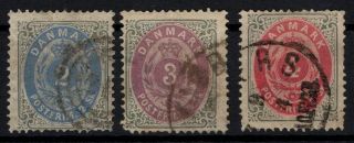 P109738/ Denmark / Y&t 16 – 18 - 19 168 E