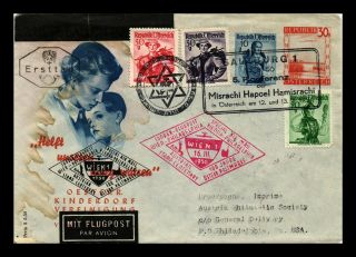 Dr Jim Stamps Special Airmail First Flight Vienna Philadelphia European Cover