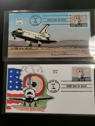 Us 1998 Fdc Lot $3.  20 8 Hand Painted/ Colored And Other Cachets