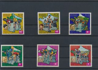 Lk75461 Equatorial Guinea 1972 Tour De France Cycling Sports Fine Lot Mnh