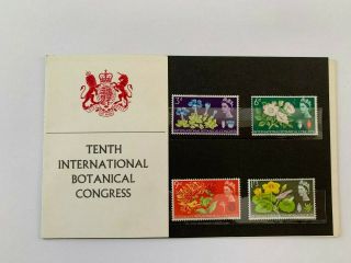 International Botanical Congress Presentation Pack - 1964 Royal Mail Pre Decimal