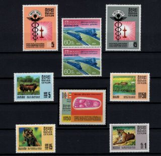 P123769/ Ceylon - Sri Lanka Stamps – Lot 1964 - 1970 Mnh 116 E