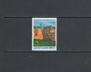 Djibouti: Sc.  1483 / Soldiers Of African Union / Single / Mnh