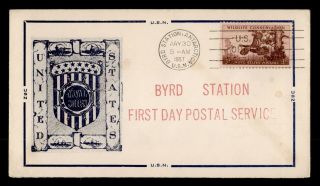 1957 Operation Deep Freeze Byrd Station Antarctic 1st Day Postal Service