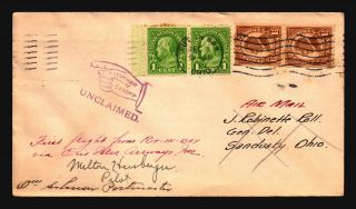 Us 1931 First Flight Cover To Put - In - Bay - Z17776
