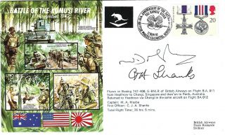 Aviation :1992 Royal Air Forces Association - Battle Of Kumusi River - Signed