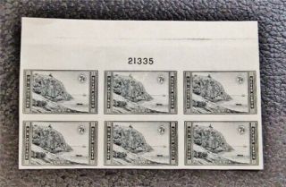 Nystamps Us Plate Block Stamp 762 H Ngai P Block Of 6 $33