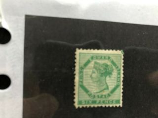 Prince Edward Island Stamp Scott 7 Mh Half Gum Scv 125.  00 Bb6518