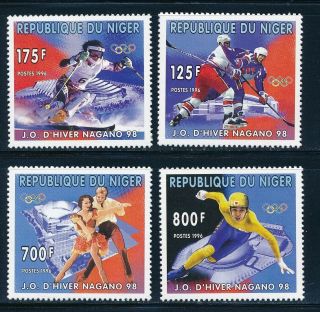 Niger - Nagano Olympic Games Mnh Sports Set (1998)