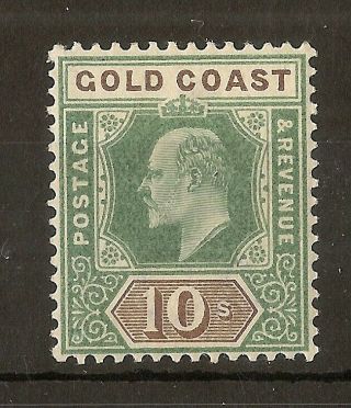 Gold Coast 1902 Edvii 10/ - Sg47 Cat£85