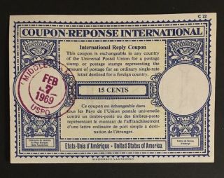 Us Revenue 1969 Coupon - Reponse International Z5/11