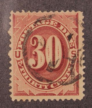 Scott J20 - 30 Cents Postage Due - - Stamp - Scv $70.  00