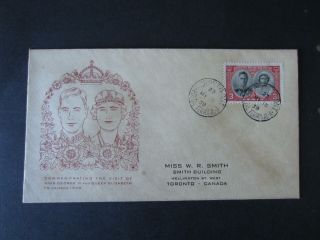 Canada 1939 Royal Visit 237 - 239,  3 Covers,  Toronto Cancels,  [503
