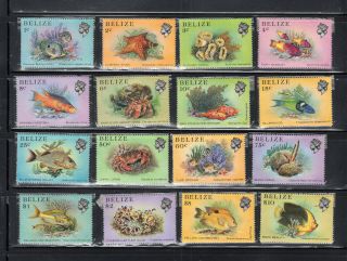 British Honduras Belize Stamps Mostly Never Hinged Some Sets Lot 52642