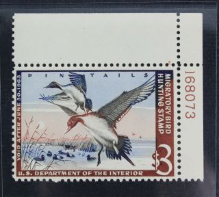 Ckstamps: Us Federal Duck Stamps Scott Rw29 $3 Nh Og Cv$110