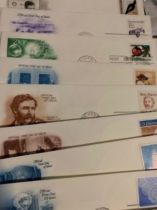 32 - Mixed 1987 And More Postcards FDC - See Pictures 3