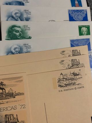 32 - Mixed 1987 And More Postcards FDC - See Pictures 5
