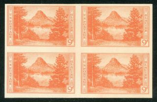 Scott 764 9c National Parks Issue Special Printing Of 1935