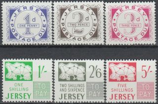 Jersey Postage Due 1969 Mnh - 80 Euro