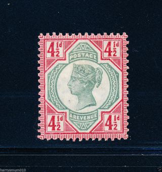 Qv 1884 Stamp 4 1/2d Four & A Half Pence