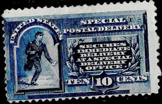 Us Stamp Collecting E1 F - Vf Lh Fresh Scott Value $550.  00