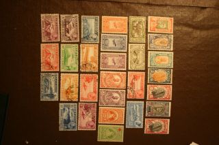 Ethiopia.  Selection Of 29 Early Stamps.  Very Good Cat Value