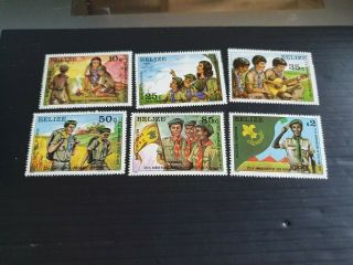 Belize 1982 Sg 687 - 692 125th Birth Anniv Of Lord Baden - Powell Mnh