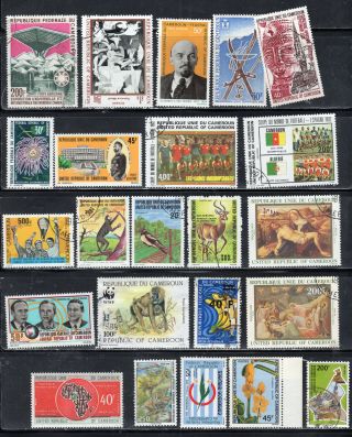 France Colonies Cameroon Cameroun Africa Stamps & Hinged Lot 54179